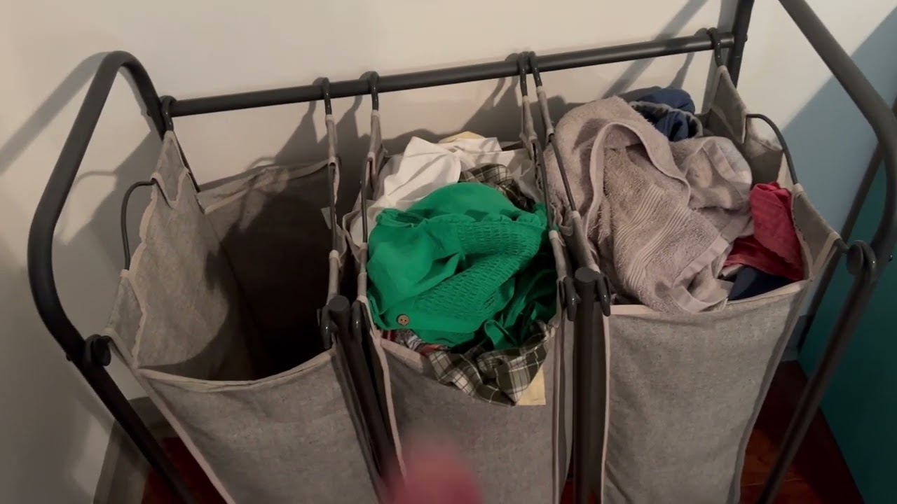 Why Everyone Is OBSESSED With This Laundry Sorter? #homeorganization #amazonfinds #homestorage