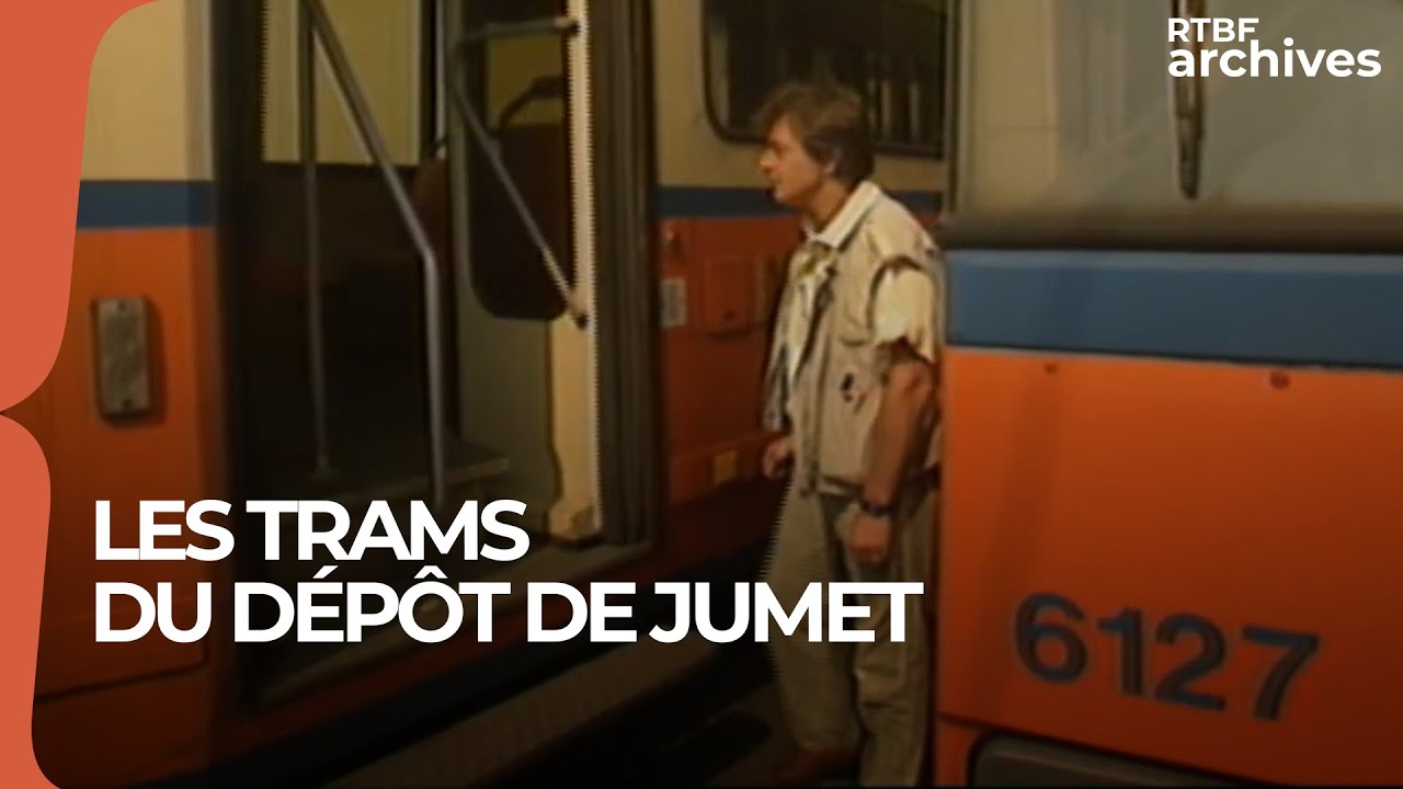 Le Journal des Travaux Inutiles : les trams du dépôt de Jumet - RTBF Archives