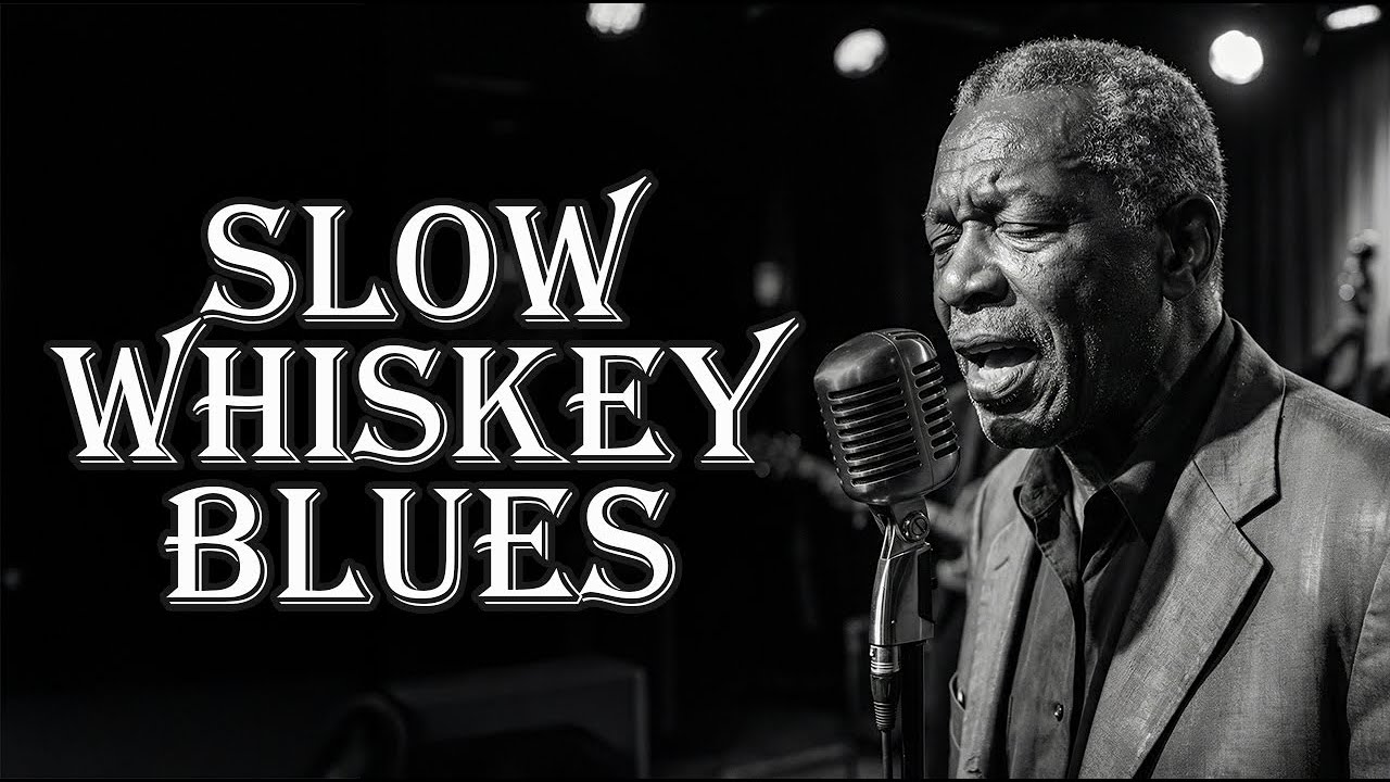 Whiskey Lounge Blues – Slow Chicago Guitar for Relaxing Nights | Vintage Bar Ambience