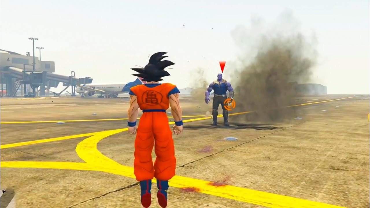 GOKU vs THANOS 💥 Ultimate Power Clash | GTA 5 Mods