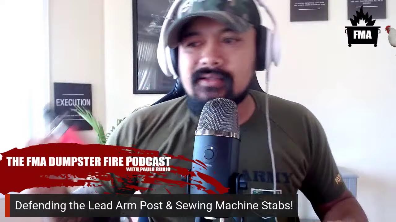 Defending the Lead Arm Post/Frame & Sewing Machine Attack
