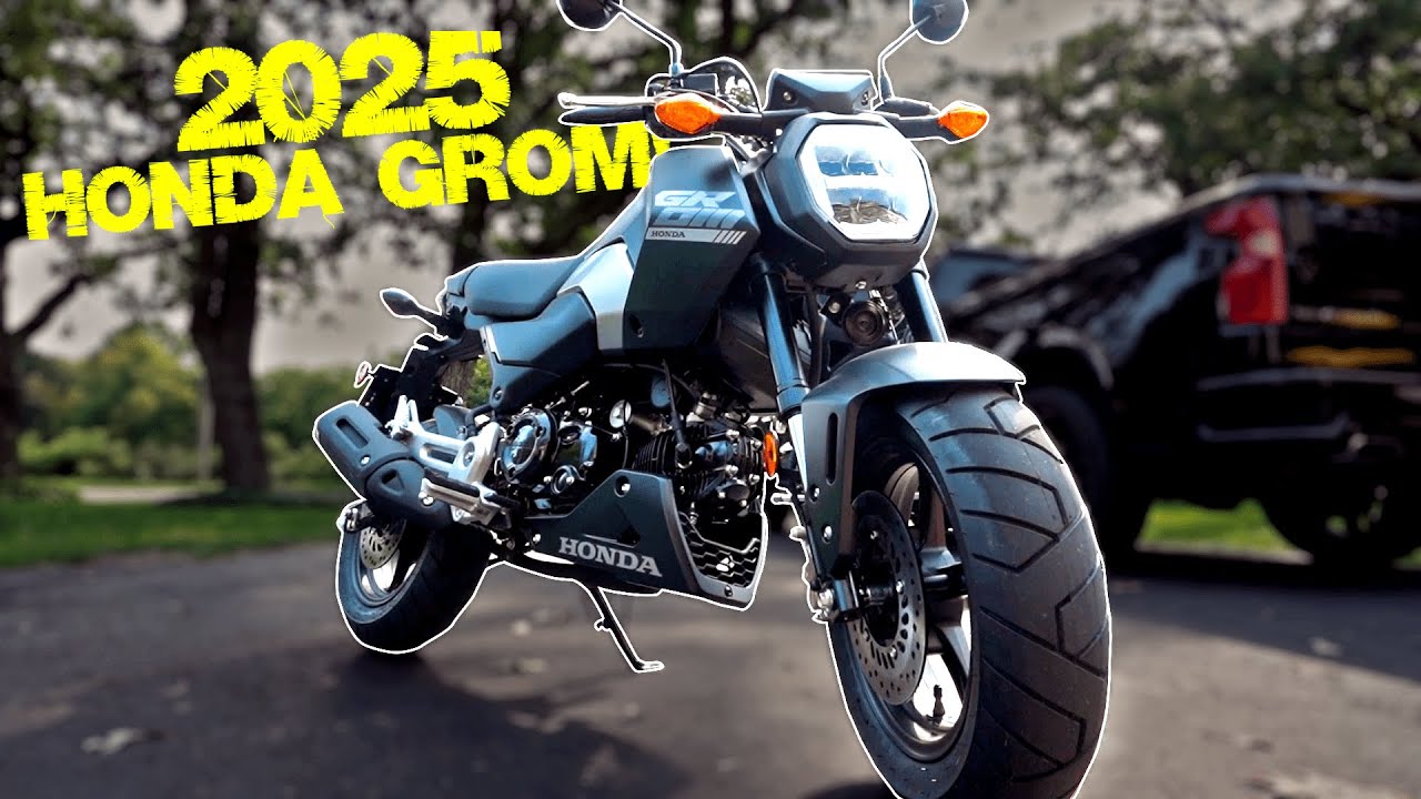 WHY DID I BUY THIS $5,000 BIKE? (2025 Honda Grom + Can Am Ryker)