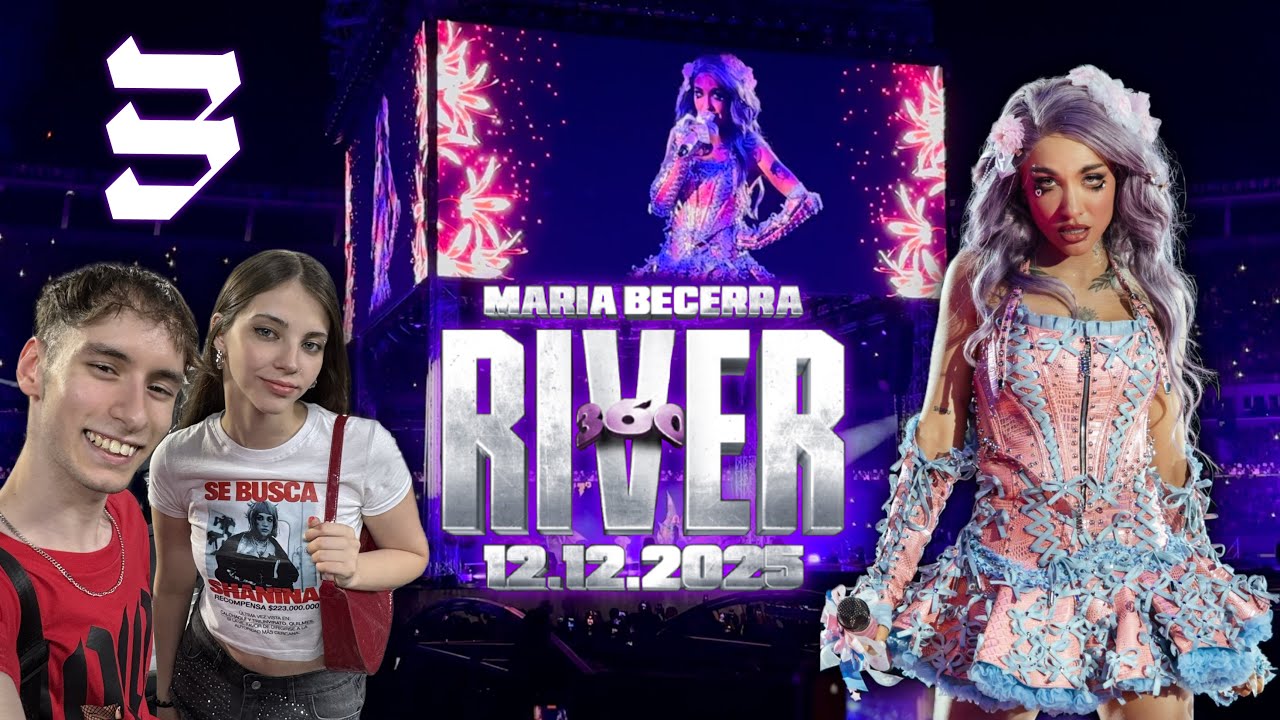 FUI AL RIVER 360 DE MARIA BECERRA | Vlog show 