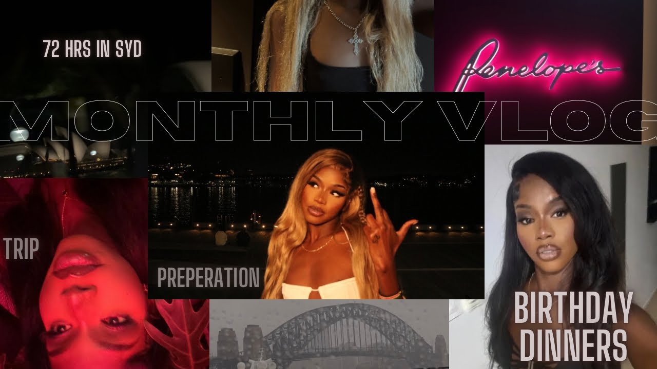 APRIL VL☆G| 72 HRS IN SYDNEY + BIRTHDAY DINNERS + PREP WITH ME & MORE|