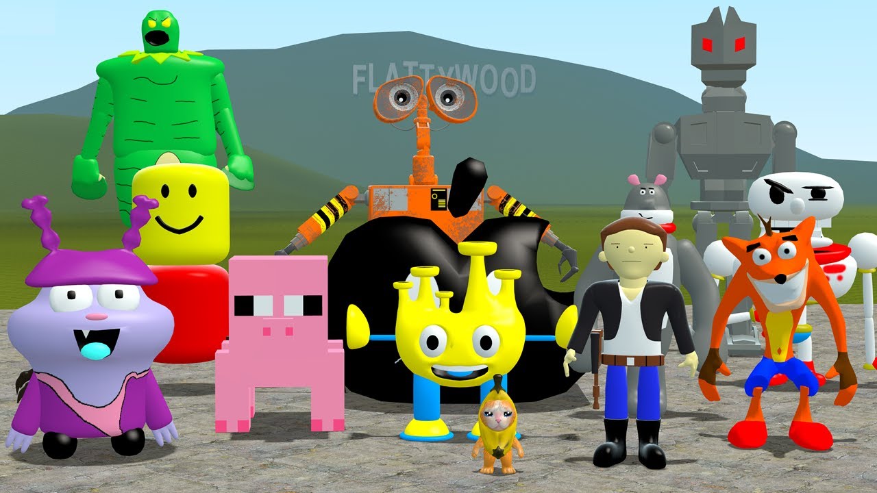 The Most Powerful 3D Memes Fanmade from v1 to v13 In Garry's Mod