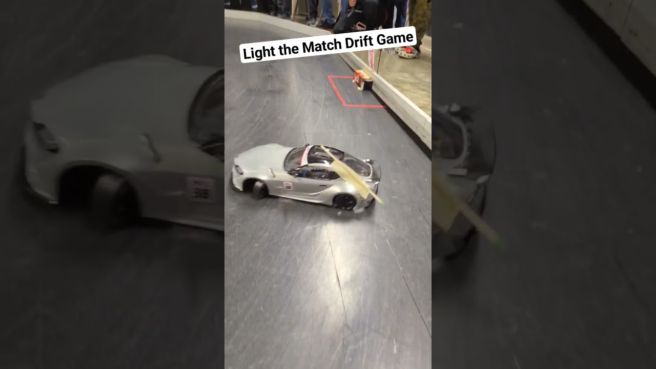 Можно ли зажечь спичку от дрифт-кара с дистанционным управлением? #rccar #drifting