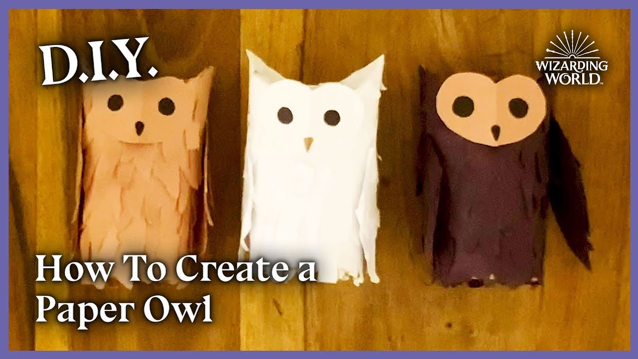 Paper Owl Craft | Make It Magic