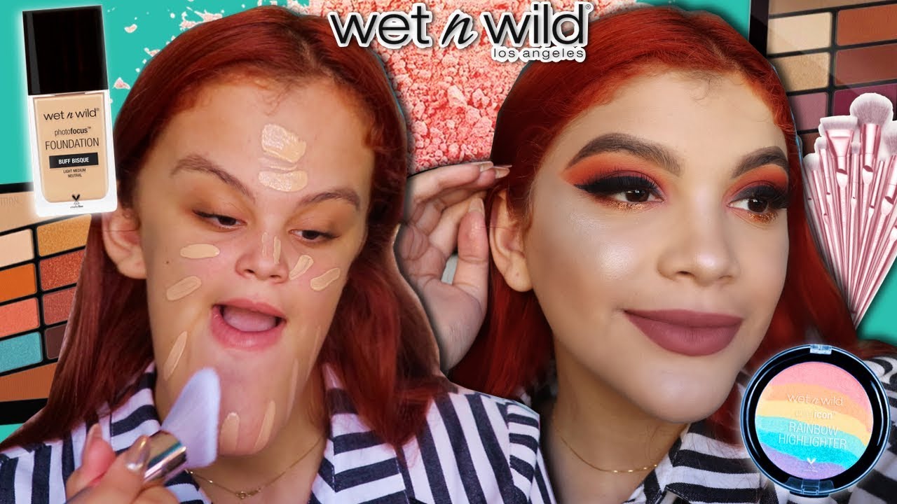 LOOK COMPLETO CON PRODUCTOS DE WET N WILD!! (BROCHAS, BASE, SOMBRAS Y MAS!!) | Karla Valentina
