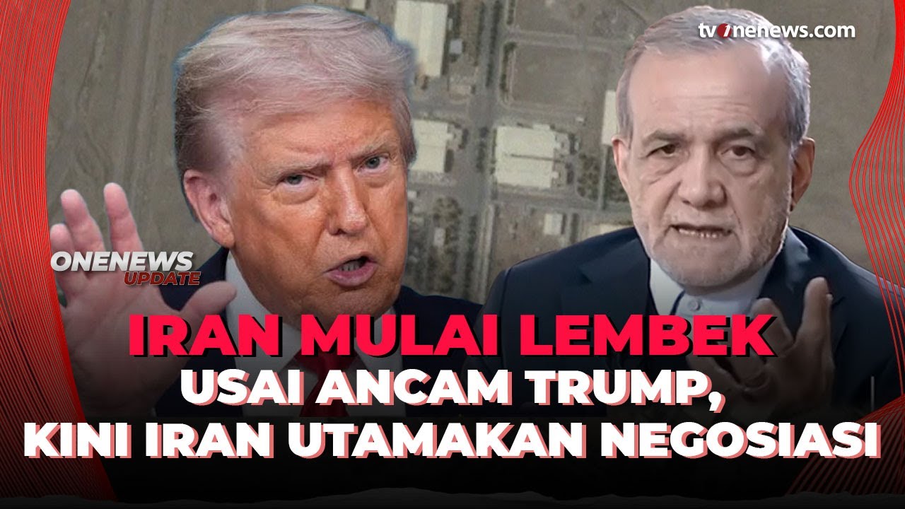 Masuk Babak Baru! Presiden Iran Kini Ingin Negosiasi Nuklir dengan AS | OneNews Update