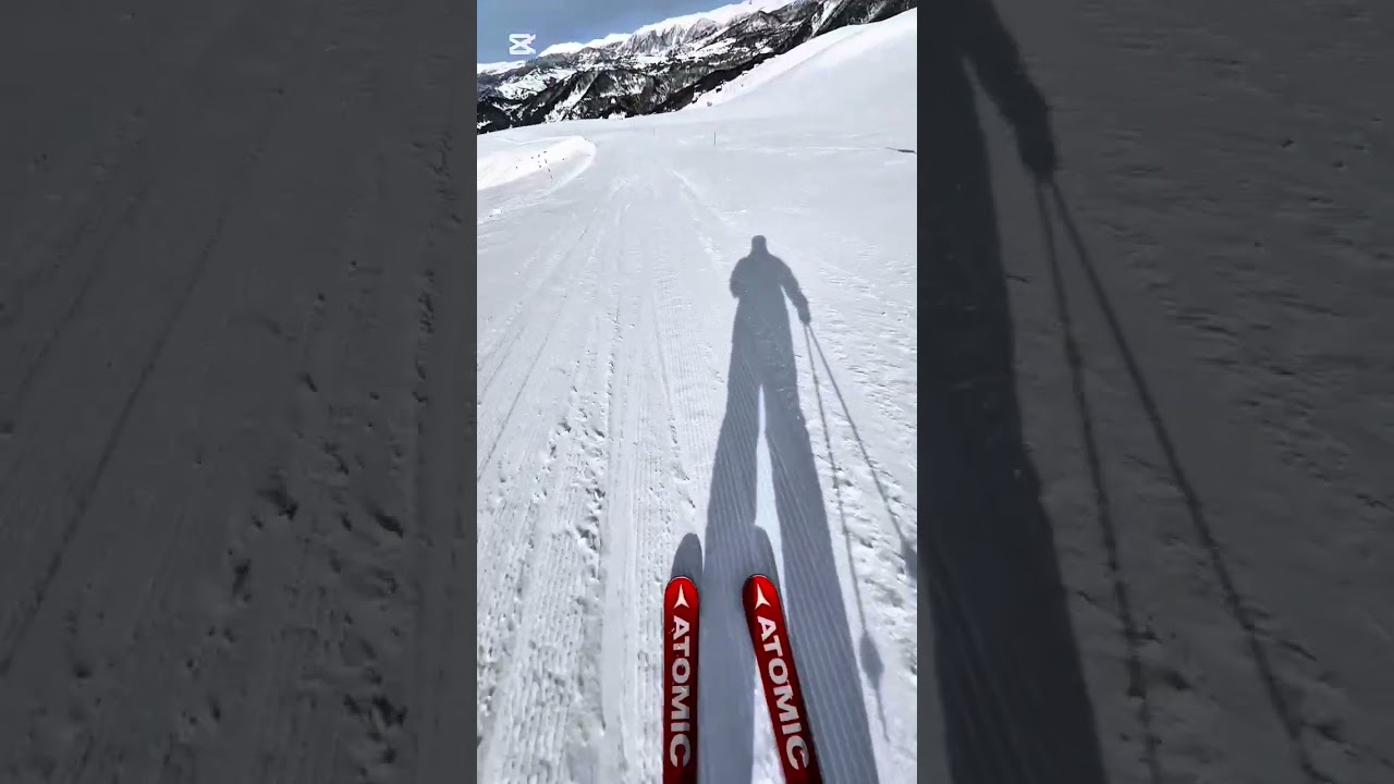 Годердзи - Зимняя сказка в Грузии: спуск на лыжах в Годердзи😎