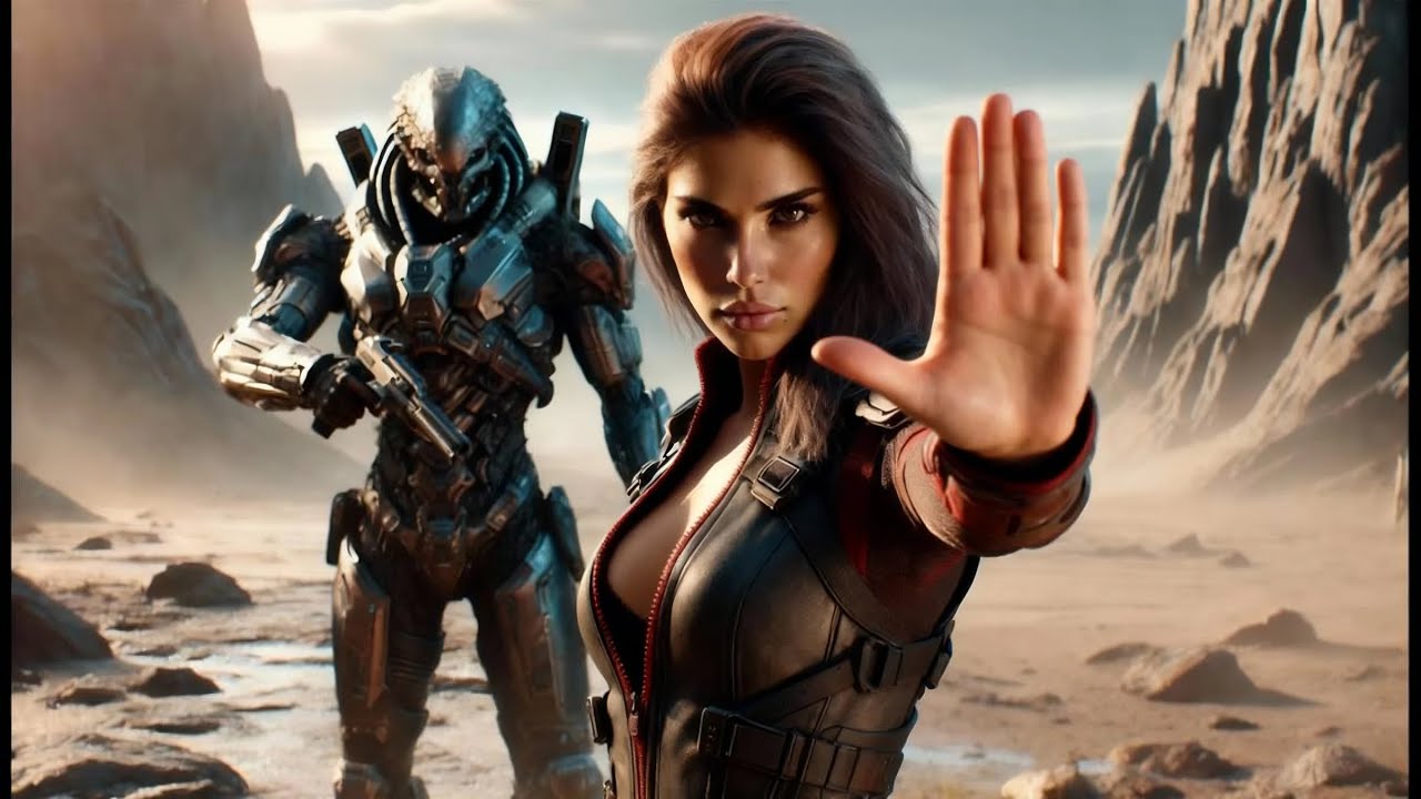 The Alien Hunter Had Her Cornered — She Smiled and Said, ‘One More Step, and You’re Mine | HFY