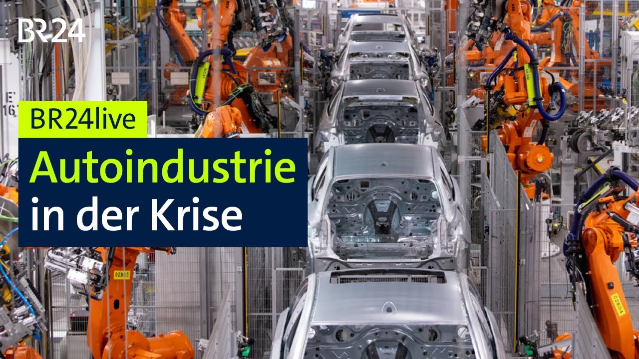 Autoindustrie in der Krise: Stottert unser Wirtschaftsmotor? | Münchner Runde | BR24