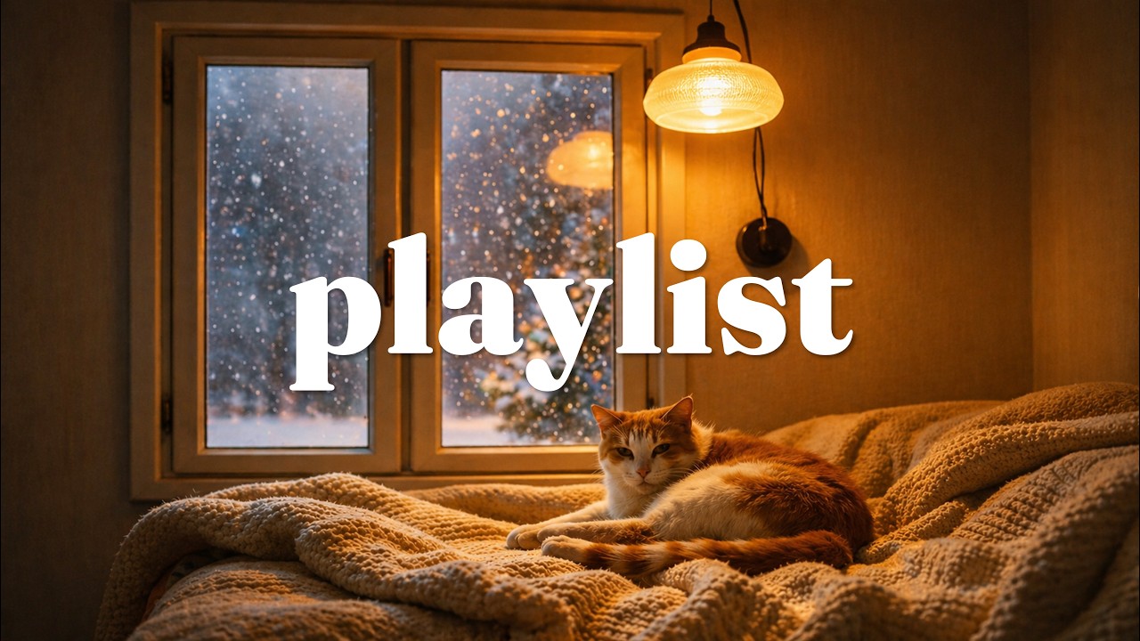[Playlist] 두툼한 수면 양말과 귤, 이불 속에서 안 나오고 싶은 포근한 노래 모음 | Warm & Cozy Blanket Melodies 🍊