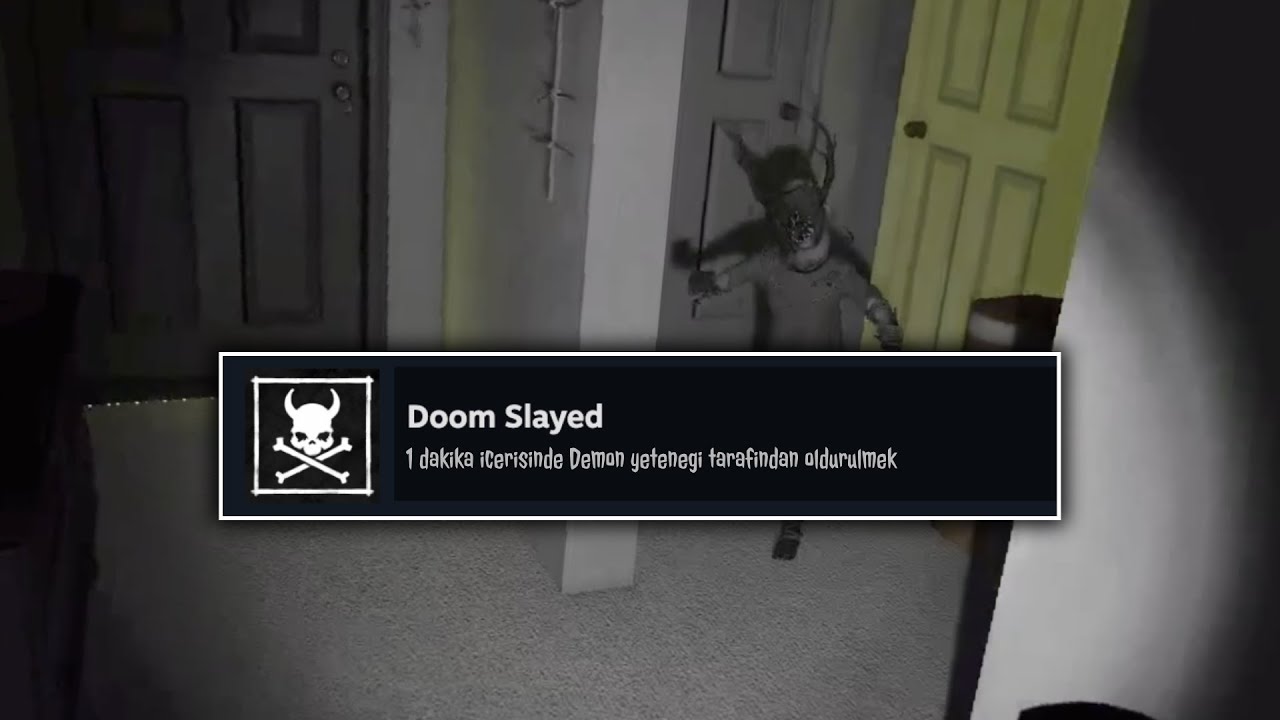 Phasmophobia'daki EN ZOR Achievement'ı Aldım!