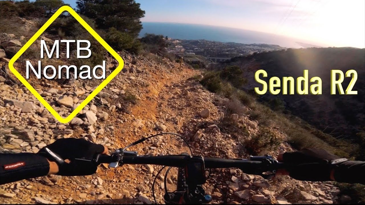 What a beautiful trail; The R2 in Benalmadena; MTB Spain Malaga