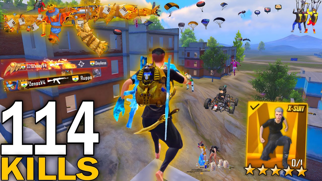 114 KILLS!😱REALLY All CONQUEROR PLAYERS LANDED in HERE🥵SAMSUNG,A7,A8,J4,J5,J6,J7,J2,J3,XS,A3,A4,A5