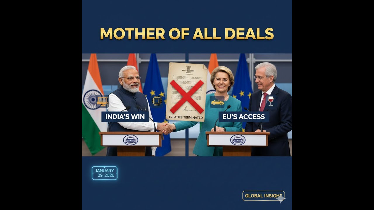 India-EU FTA 2026: The "Mother of All Deals" Explained