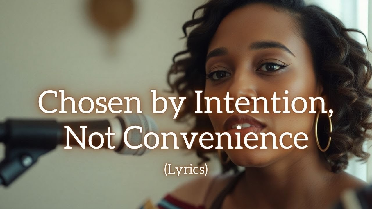 Chosen by Intention, Not Convenience | A Spoken-Soul Declaration of Worth and Self-Choosing