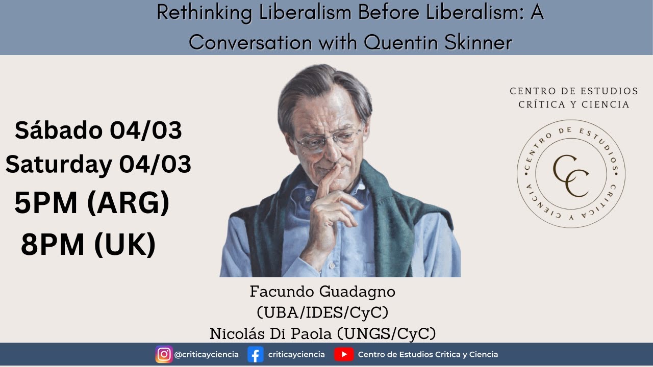 Rethinking Liberalism Before Liberalism: A Conversation with Quentin Skinner