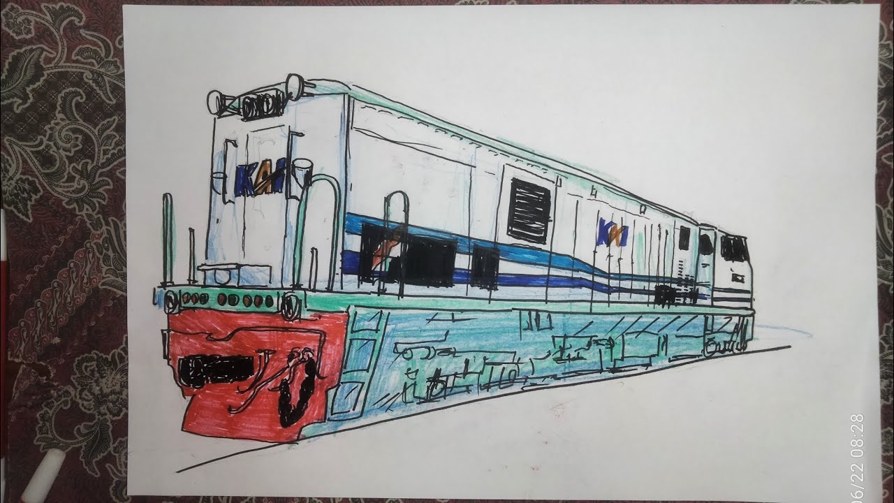 Lokomotif CC 204  W&B permintaan dari kamu Kereta Api Indonesia