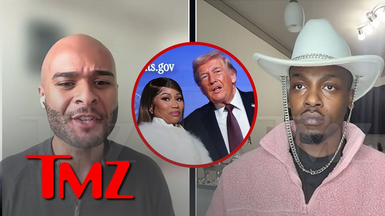 Nicki Minaj Fans Fight Over Supporting Her Amid Trump Saga | TMZ Live