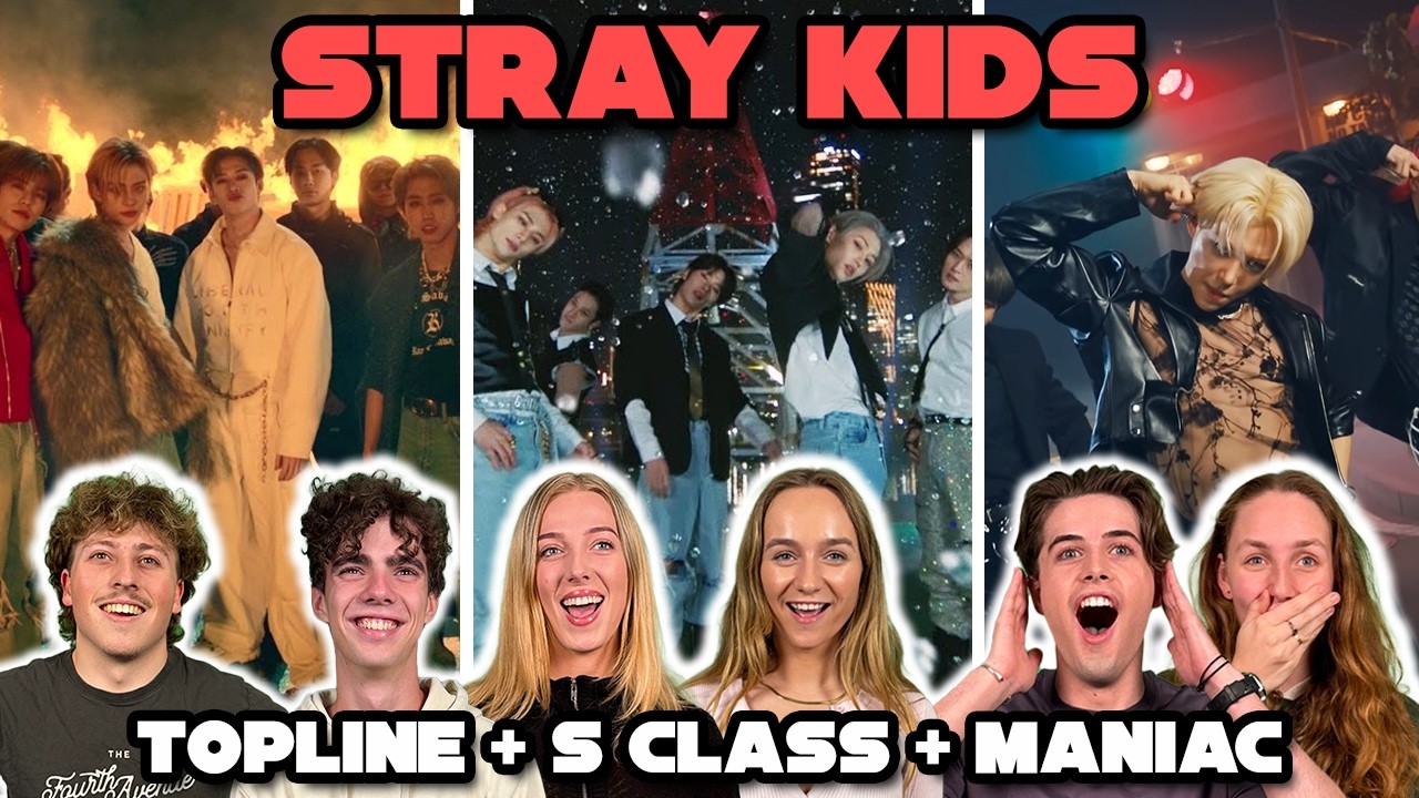 Новички в K-POP смотрят Stray Kids!