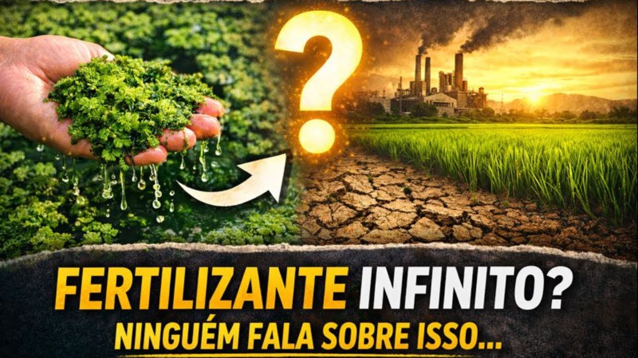 Uma única planta produz fertilizante infinito — e quase ninguém fala sobre isso