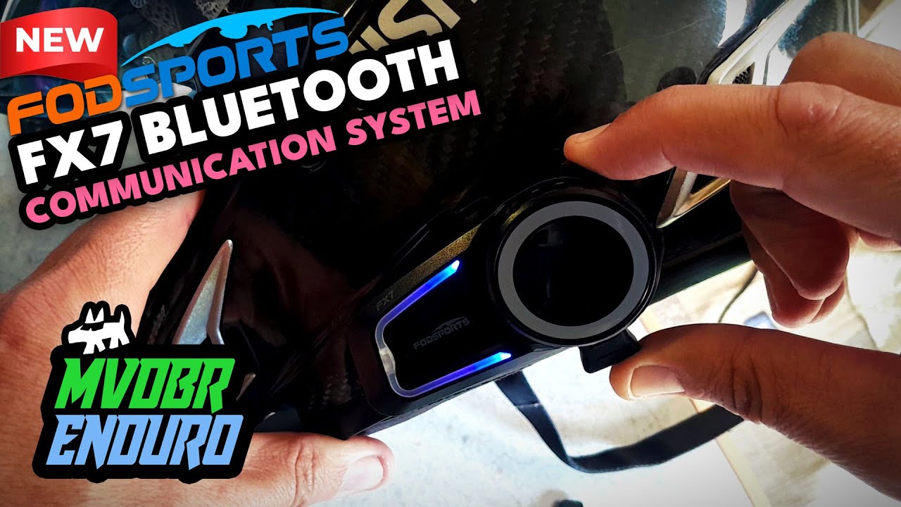 Система связи Bluetooth для шлема Fodsports FX7 — характеристики и аудиотест