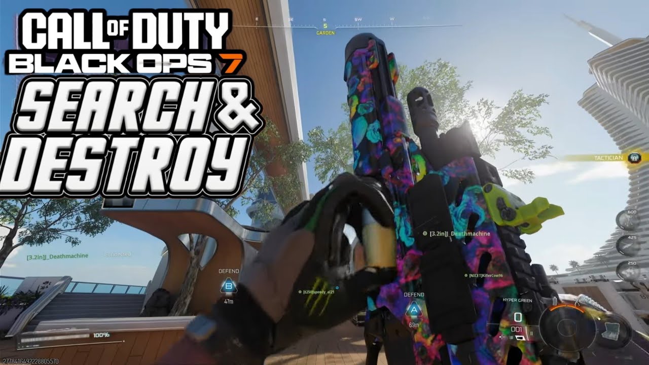 Black Ops 7: SnD, но все постоянно уходят.