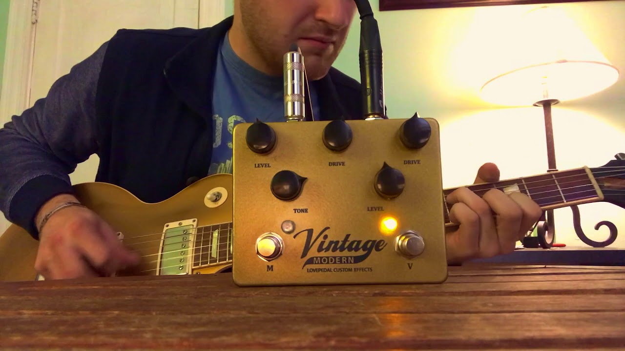 Lovepedal Custom Effects Vintage Modern Demo by Sebastian Falvo