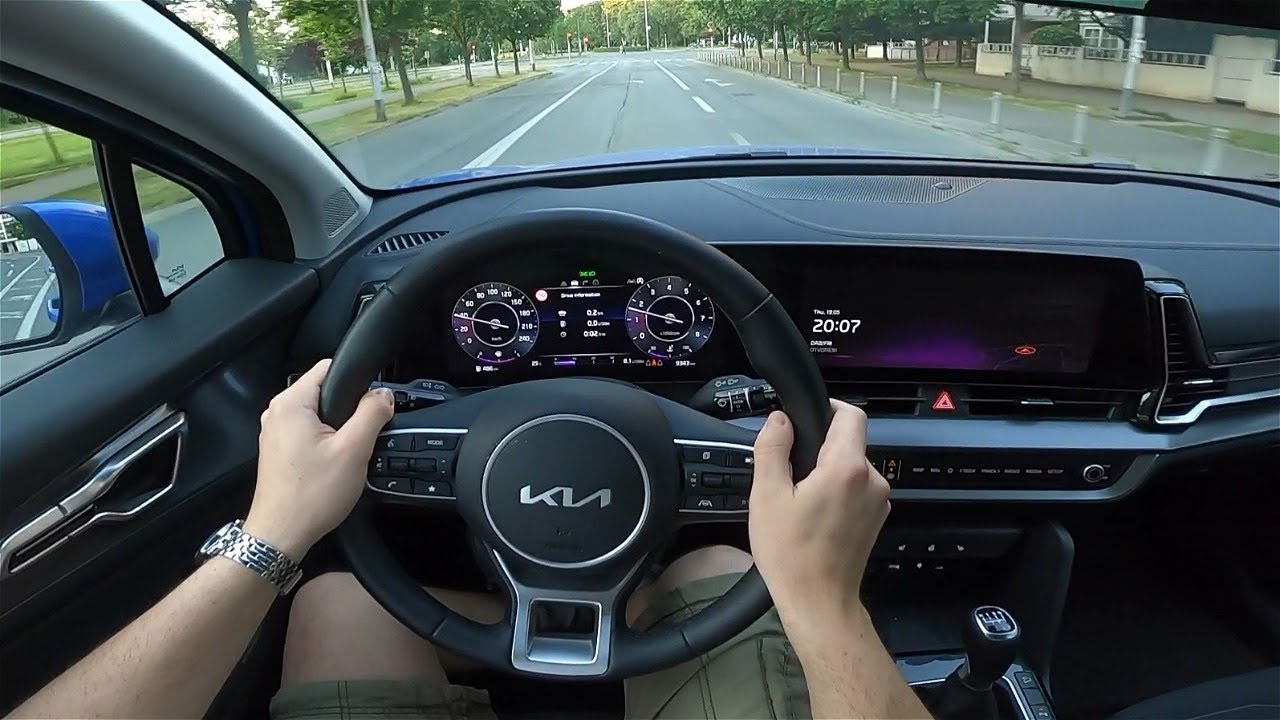 2022 Kia Sportage [1.6 T-GDi, 150 HP]  POV Test ride #12 CARiNIK