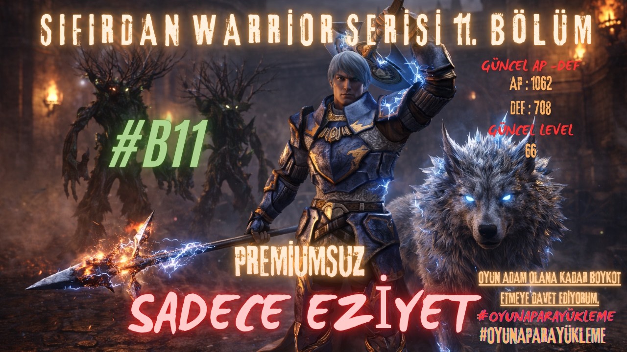 B11# HARBİ SIFIRDAN WARRİOR I Sıfırdan Efsaneye l