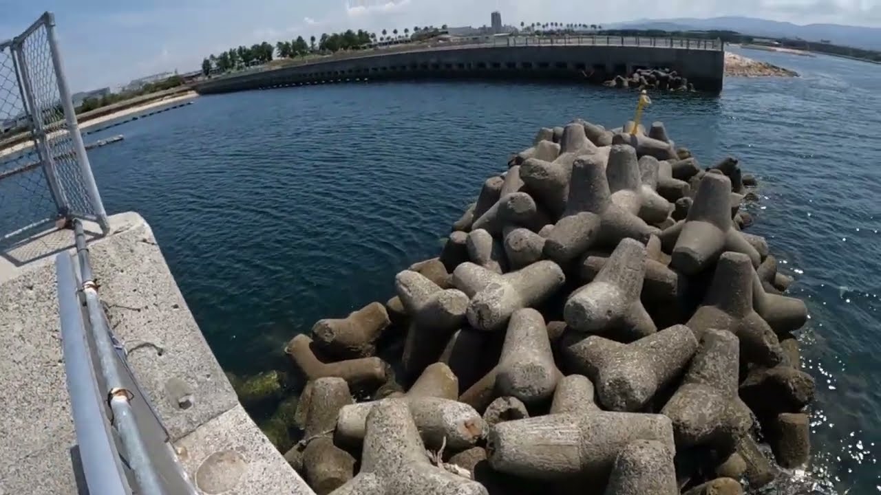 関西の釣り人に人気！貝塚人工島をゆるっと歩いてみた