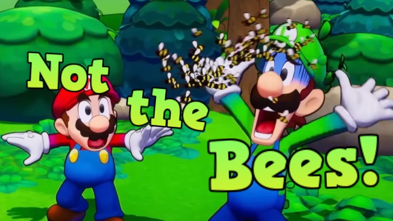 Not The Bees! (Mario & Luigi: Brothership Meme)
