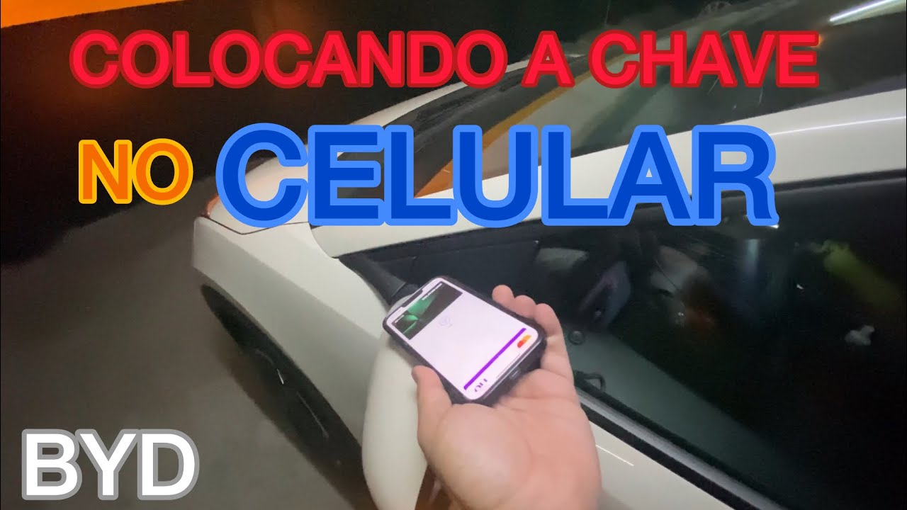 Como configurar a chave do BYD Dolphin mini no celular?