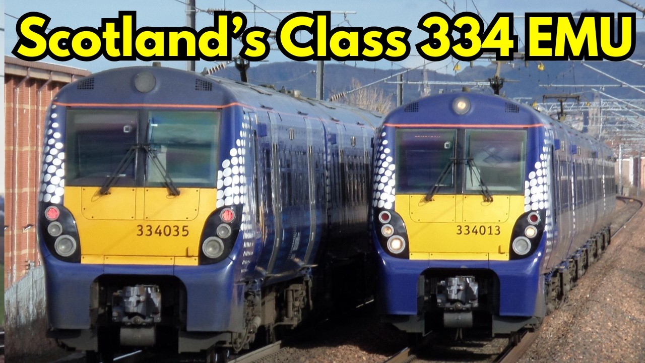 Шотландский электропоезд класса 334 &mdash; от трудного старта до героя дня #class334 #scotrail #fyp #r...