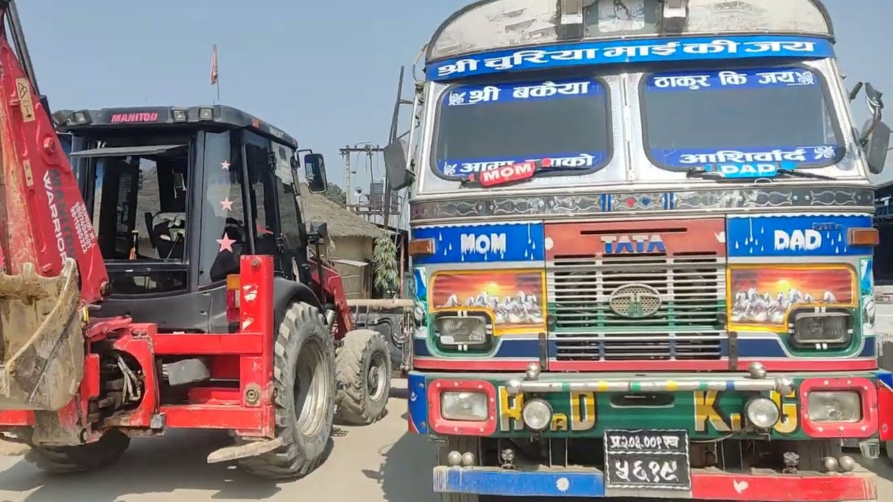 Making New Village Company Manitou Jcb Backheo Loder Jcb Propel and Company Roller Working Rogether