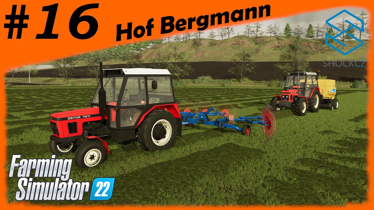 NOVÁ VERZE MAPY | Farming Simulator 22 | #16 | Hof Bergmann