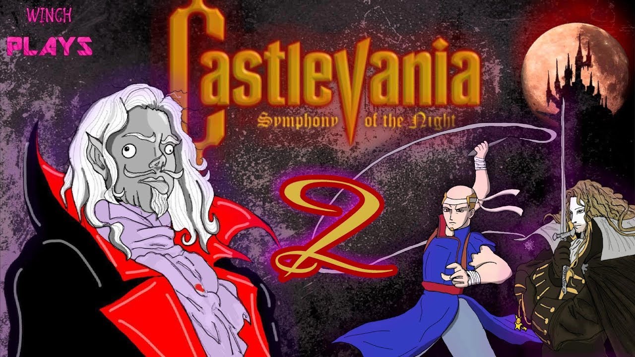 Castlevania: Symphony of the Night - PART 2: Meant to Say Fruit Loops | WINCH PLAYS with Pals