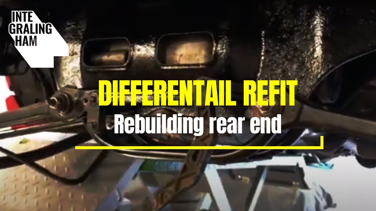 Lancia delta Integrale Evo 1 Rear differential refit