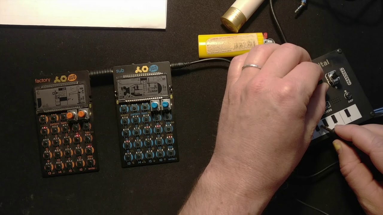 Actually Ambient - ambient jam on Pocket Operators and Korg NTS-1