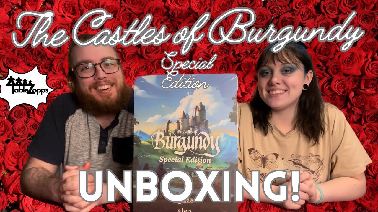 The Castles Of Burgundy Unboxing | Awaken Realms Special Edition
