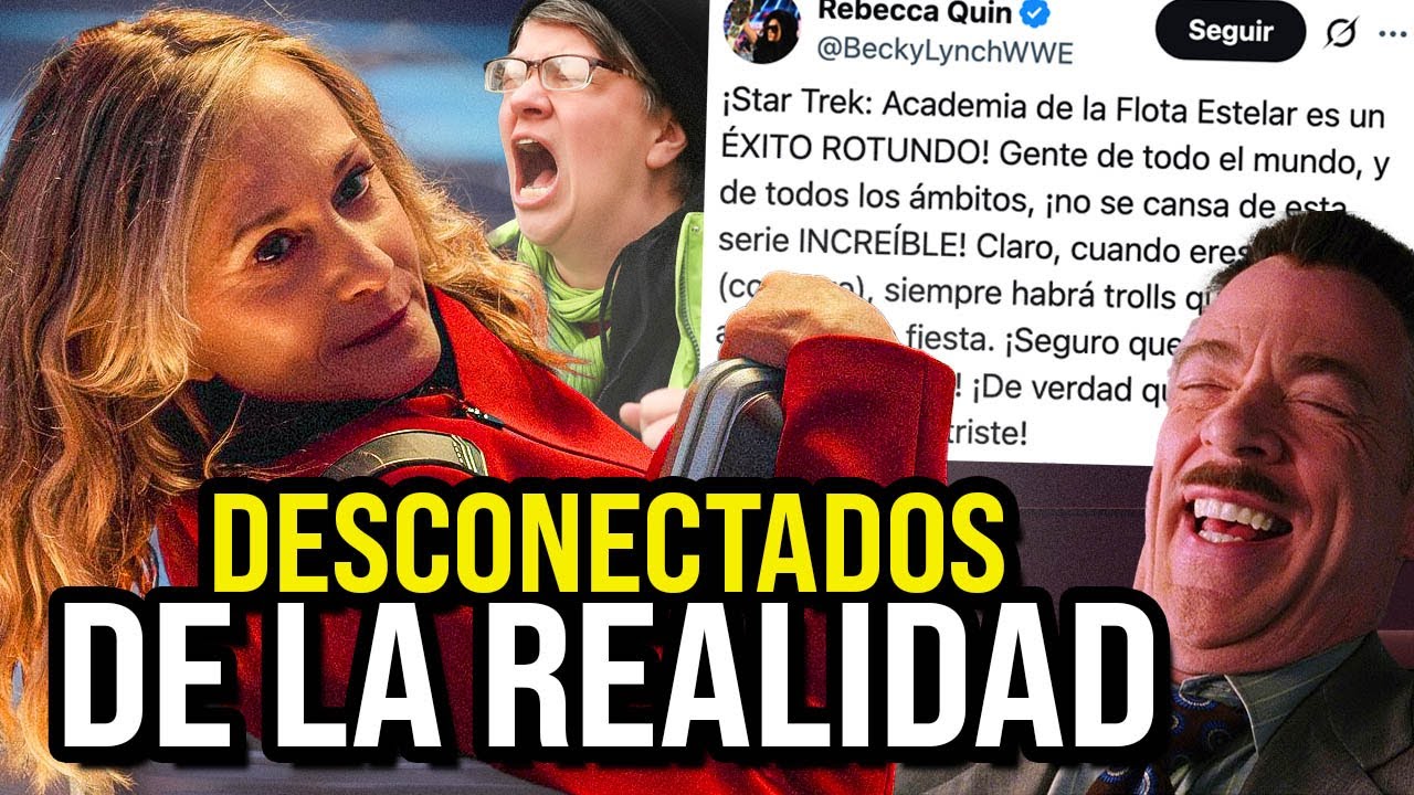 Acaban de Colapsar por el Rechazo Masivo hacía Starfleet Academy y el FIN de Star Trek
