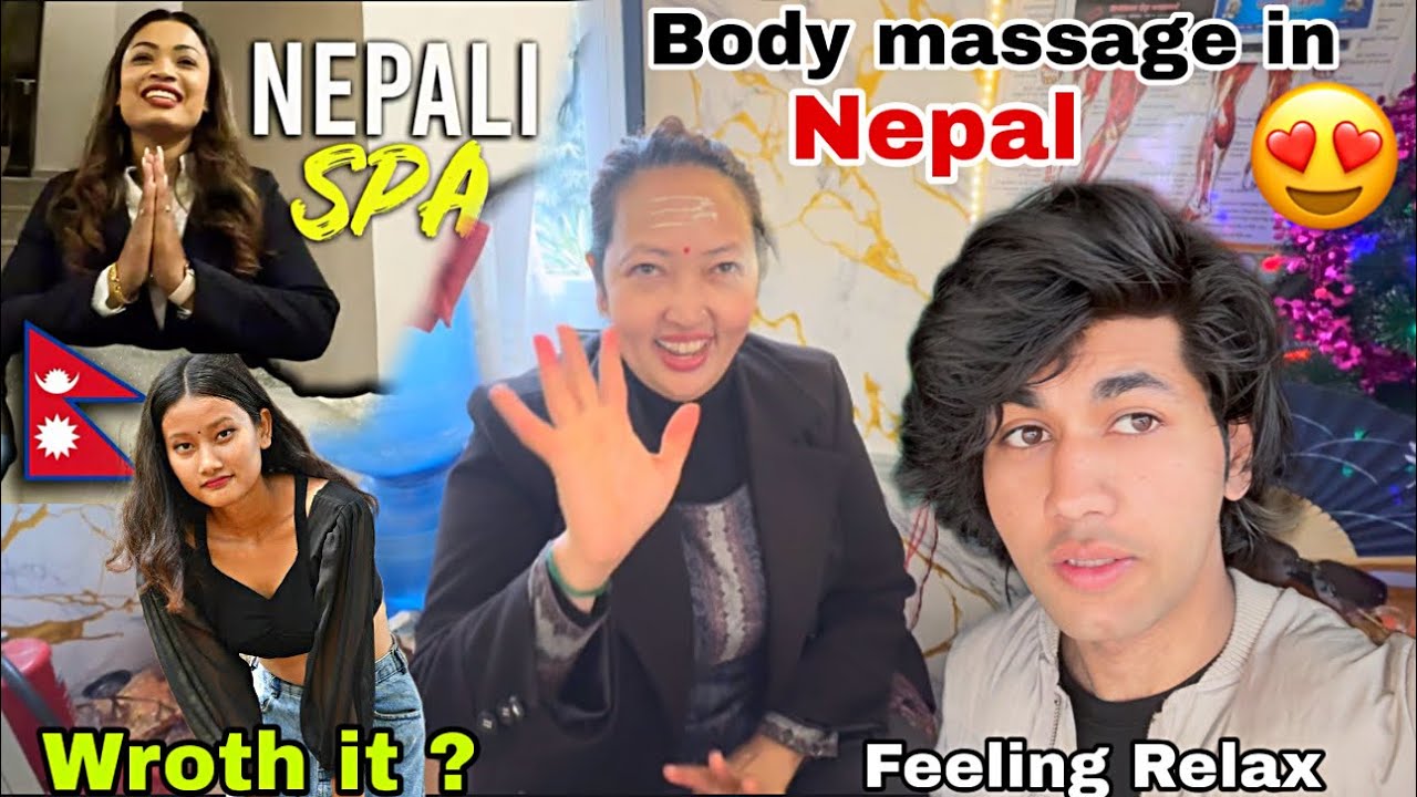 Body massage in Nepal Pokhra 🇳🇵 || kargil To Nepal || my first international country 🇮🇳😍