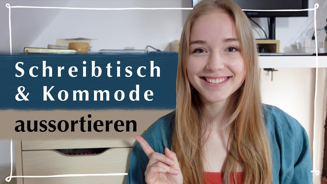 Schreibtisch aussortieren & organisieren! Stifte, Washitape + Bürozubehör