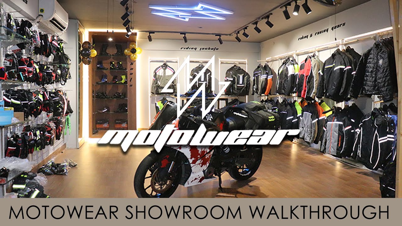 Motowear&reg; Riding and Racing Gears store exclusive walk through #racinggears #ridinggears