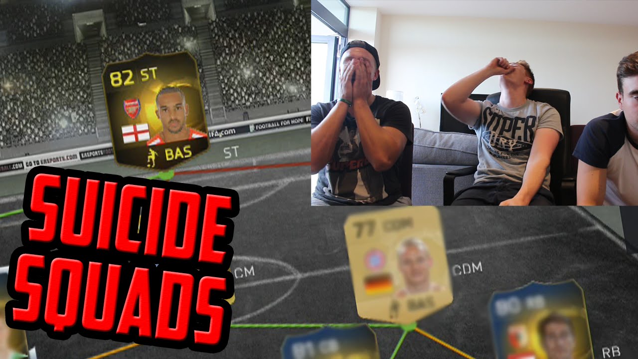 FIFA 15 - REAL LIFE SUICIDE SQUADS!!!
