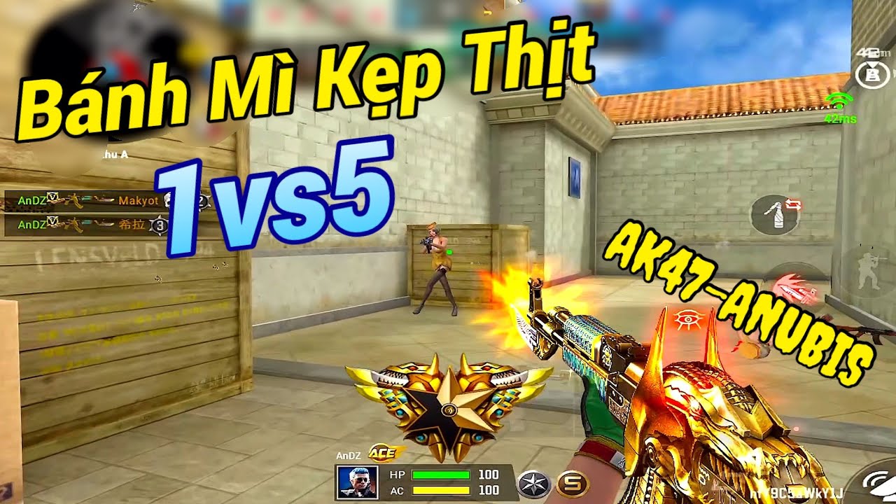 CF LEGENDS | Thế Chân Tường - Súng Mạnh Trên Tay Vả Bay Đội Bạn =)))