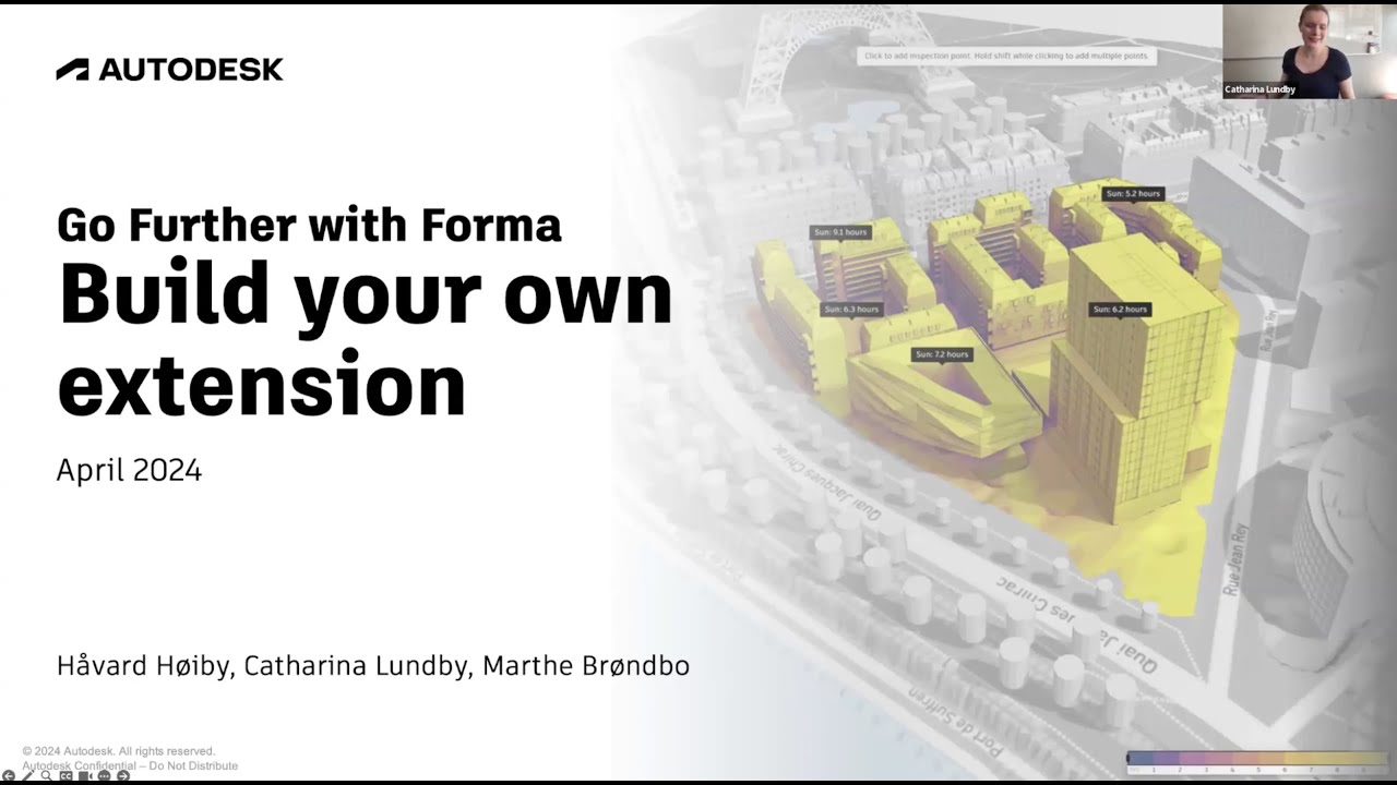 How to build your own extensions for Autodesk Forma