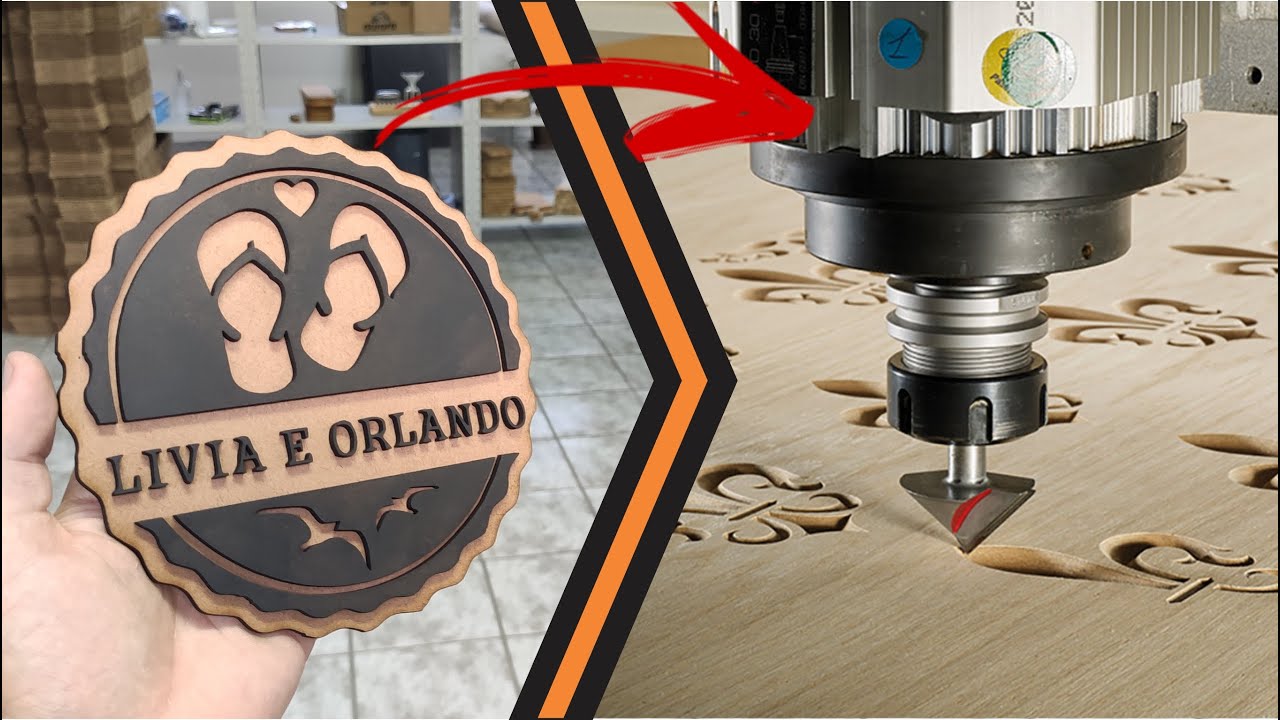 Fabricar Quadro de MDF em Laser CNC